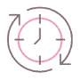 An illustration showing a clock with the intention of making a connection between routine and Anxiety. Our Licensed Professional Counselors are trained professionals that can help reducing the symptoms of anxiety related disorders.